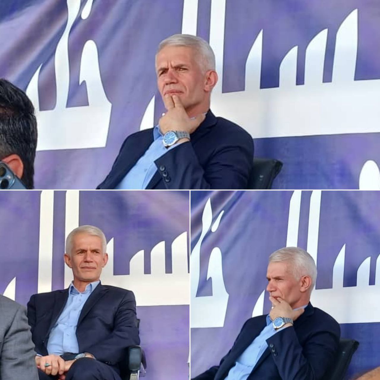 حضور دکتر اسبقیان معاون ورزش قهرمانی و حرفه‌ای وزارت ورزش و جوانان و جمعی از مسئولان کشوری و استانی